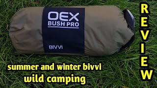 REVIEWING THE OEX BUSH PRO BIVVI OEX BIVVY [upl. by Osman794]