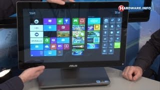 ASUS ET2300 Windows 8 AllInOne PC review  HardwareInfo TV Dutch [upl. by Iva]