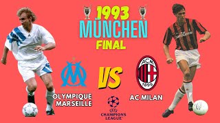 Olympique Marseille vs Ac milan final champions league 1993 [upl. by Ocko]