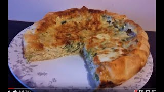 quiche aux poireaux saumon [upl. by Ahsiekit53]