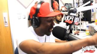 Kendrick Lamar  K104 Studio Kickin A Freestyle Official [upl. by Avid]