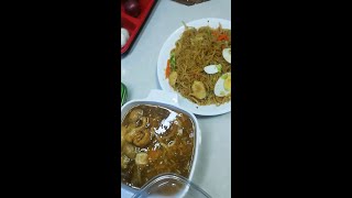 Mixed Pansit and Batangas Lomi [upl. by Bayer977]