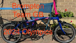 Brompton PLine Team GB 2024 Olympic Edition Unboxing Overview And First Ride [upl. by Shannon]