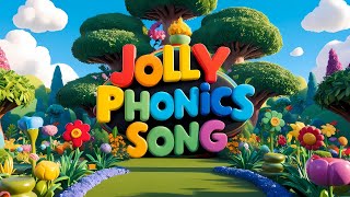 Jolly Phonics Song with Lyrics  Letter Sounds A to Z  ABC Phonics Song [upl. by Aisul]