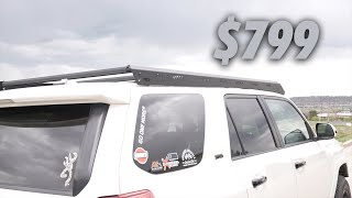 The NEWEST amp Affordable Roof Rack for the 20102024 Toyota 4Runner [upl. by Eta442]