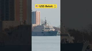 US Navys NEWEST Ship Gets a Coast Guard Escort [upl. by Rehtaef355]