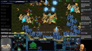 BroodWar 3v5 BGH 1 Hour game [upl. by Aiki183]