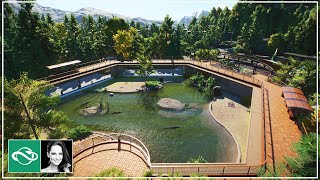 Discover the Beauty of a Mountain Zoo Build in Planet Zoo [upl. by Schild]