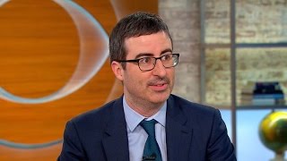 John Oliver on success of quotLast Week Tonightquot Snowden interview Baltimore riots [upl. by Frum]