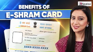 What is eSHRAM Card  Eligibility and How to apply for eSHRAM Card  Benefits of eSHRAM Card [upl. by Noillimaxam]