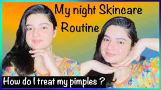 My Night Time Skincare Routine  Glowy Skin [upl. by Adiv]