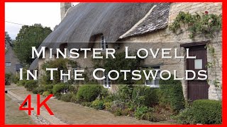 Minster Lovell In The Cotswolds  in 4K [upl. by Sonahpets904]