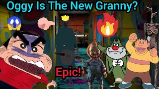 Playing as Grandpas Monster in Granny Chapter Two  Helicopter Escape Mod [upl. by Essenaj894]