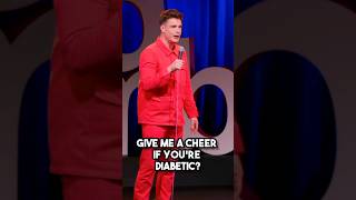 Ed Gamble talking to the only other t1 diabetic in his audience  Part 1 edgamble diabetes comedy [upl. by Mapel956]