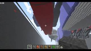 SDF Macross Minecraft Creative Updated Progress [upl. by Nolad]