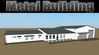 Part 1 Barndominium DIY Metal Building Home Project using 34x40 40x40 40x60 garage kit Verstube [upl. by Licha]