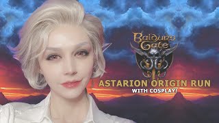 Astarion Origin Run Tactician amp Cosplay  Christmas Stream with Grinchstarion [upl. by Assirral]