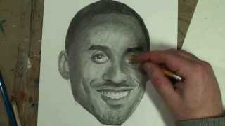 Extended Kobe Bryant Shading Tutorial How to Draw Step by Stepmpg [upl. by Sergo174]