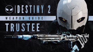 Trustee Weapon Guide  quotInsane in the Membranequot  Destiny 2 [upl. by Yatnoj]