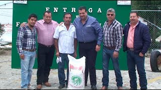 Oscar Domínguez entrega apoyos a agricultores de en Coatepec Harinas [upl. by Enilatan184]