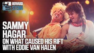 Sammy Hagar on What Caused His Rift With Eddie Van Halen [upl. by Brawner]