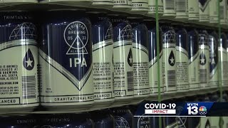 Aluminum can shortage impacts Central Alabama breweries [upl. by Gildas]