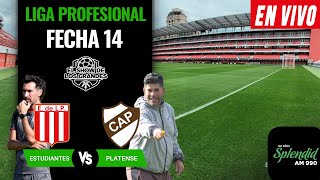 ESTUDIANTES vs PLATENSE EN VIVO desde UNO  Relato EMOCIONANTE  Liga Profesional [upl. by Enitsirc505]