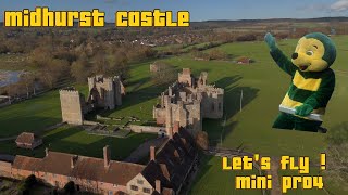 Midhurst castle dronephotography castles djimini4pro [upl. by Lladnar]