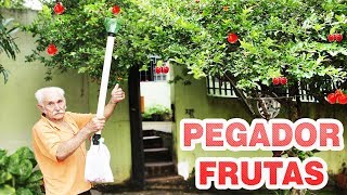 Faça seu Pegador de Frutas  JABUTICABA ACEROLA PITANGA [upl. by Amzu]