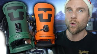 Unboxing 2021 Union Force amp Strata Snowboard Bindings [upl. by Eldoree]