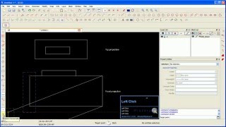 QCad Howto Stretch tool [upl. by Kyrstin]