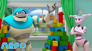 Playdate Problems  ARPO  Rob the Robot amp Friends  Funny Kids TV [upl. by Tunk249]