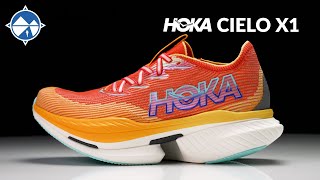 HOKA Cielo X1 First Look  Taking HOKA Super Shoes to the Next Level [upl. by Leirad]