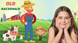 Old MacDonald Had A Farm  2D Animation English Nursery Rhymes amp Songs for childrennurseryrhymes [upl. by Tram]