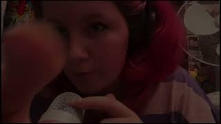 Asmr mic poking amp face scratching dark amp slightly looped CREDIT pompomasmrrr [upl. by Ashbey520]