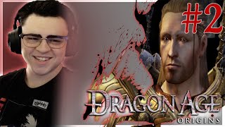 THE GREY WARDENS  Dragon Age Origins Lets Play Part 2 [upl. by Elicec]