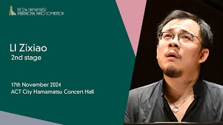 LI Zixiao  Second Stage the 12th Hamamatsu International Piano Competition [upl. by Dionne]