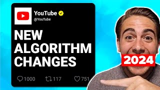 YouTube ALGORITHM UPDATE EXPLAINED FOR JULY 2024 How To GROW On YouTube in 2024 [upl. by Ozmo174]