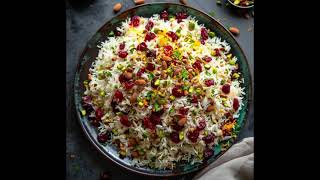 Sweet amp Tangy Shirin Polo Persian Jeweled Rice with a Modern Twist [upl. by Ashla]