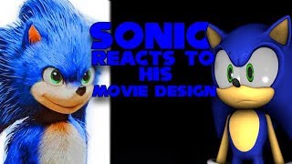 Sonic Reacts to His Movie Design [upl. by Anawak]