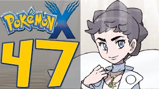 Pokemon X Part 47 Champion Diantha Battle [upl. by Aerbma]