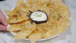 PIEROGI Ruskie Traditional POLISH dumplings [upl. by Kerk]