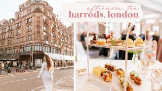 London Afternoon Tea ✨ Harrods London 2023 [upl. by Jarita129]