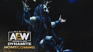 Watch Malakai Blacks Epic First AEW Entrance  AEW Dynamite Homecoming 8421 [upl. by Franzoni]