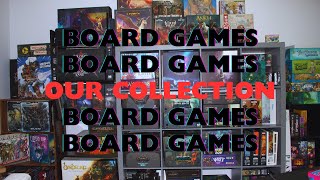 Our Board Game Collection  Going Over Nearly 100 Games [upl. by Neehahs]