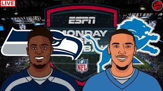 Seattle Seahawks vs Detroit Lions Week 4 NFL Monday Night Football Live PlayByPlay amp Reaction [upl. by Namad90]