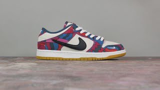 Nike SB x Parra Dunk Low Pro Shoes  Unboxing amp On Foot [upl. by Akimal320]