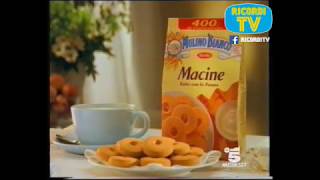 Spot Pubblicita Biscotti Le Macine Mulino Bianco 1997  Canale5 [upl. by Mendez319]