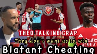 Arsenal VS Liverpool Analysis Theo Walcott Don’t Think It’s A Foul  They Hate Us [upl. by Oinoitna787]