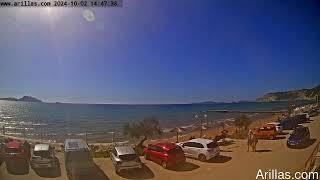 20241002 Arillas Corfu Live Webcam [upl. by Bergeron]